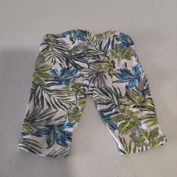 NWT Splendid Infants Pull On Cozy-Pants White Tropic Floral Size 3-6Mo $30 1C431 - Picture 2 of 3